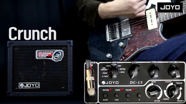 [Review] 똘똘이 앰프 JOYO DC-15 | 내장 사운드 JC Clean, Blues, Tube Screamer,  Lead, Metal Etc.