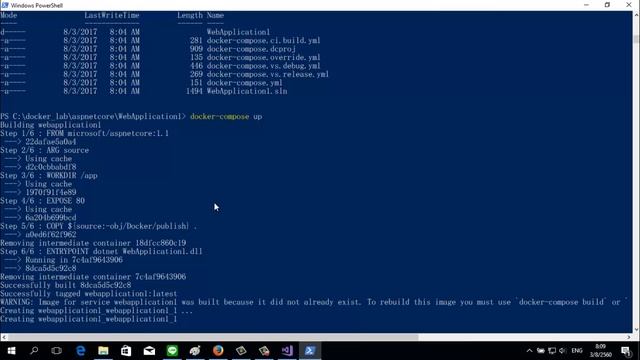 docker lap Asp.net Core On Container смотреть онлайн
