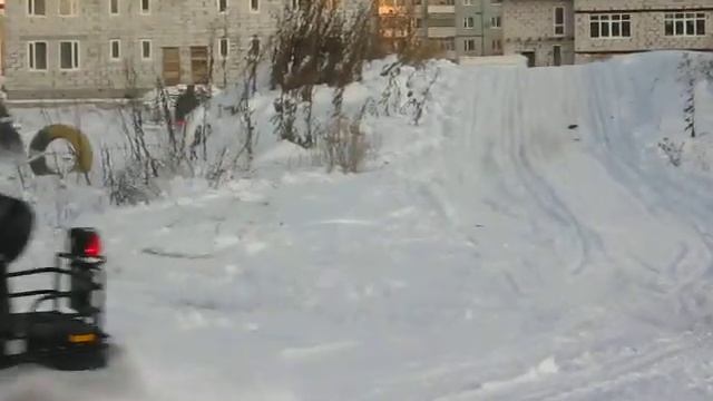 Снегоходы на "вертолетке" 16.12.2012 смотреть онлайн
