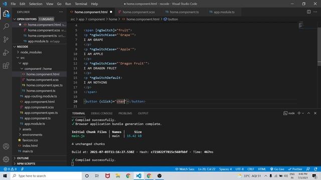ngSwitch Directive Angular | Angular Tutorial | NSCODE смотреть онлайн