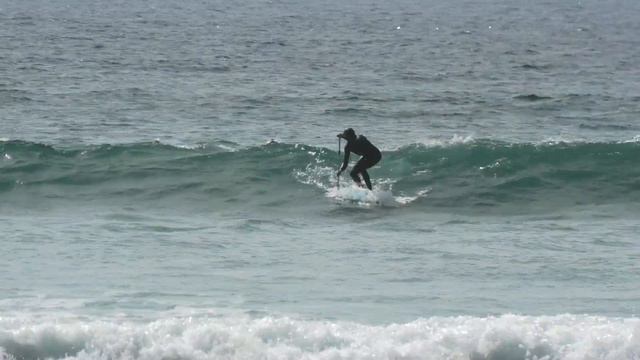 First time SUP surf foil tips / How to video смотреть онлайн