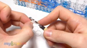 ПТИЧКА (Синица, снегирь) из резинок Rainbow Loom Bands. Урок 431. Как сплести птицу