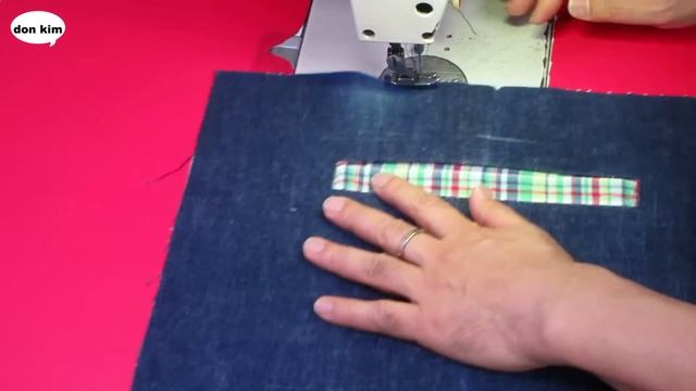 DIY "원"을 활용한 멋진 아이디어!/A great idea using a "circle"/cute tote bag смотреть онлайн