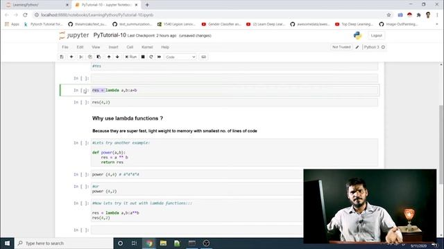Lambda Functions In Python - Python For Data Science Class 10 - Urdu / Hindi смотреть онлайн