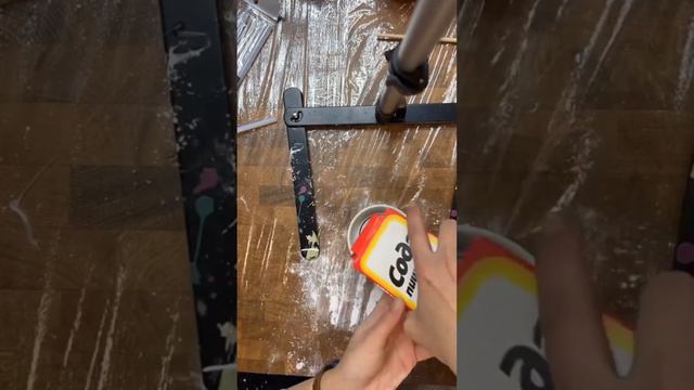 DIY стеклянная бутылка + сода + пва + акриловая краска смотреть онлайн