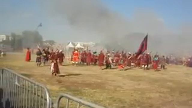 Историческая реконструкция Московской битвы 1612г. смотреть онлайн