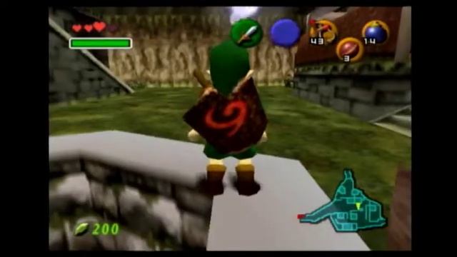 Ocarina of Time Enter Bottom of The Well Early Tutorial смотреть онлайн
