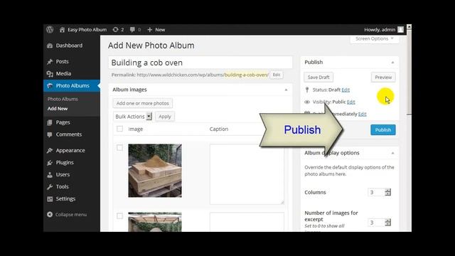Easy Photo Album Create album WordPress смотреть онлайн