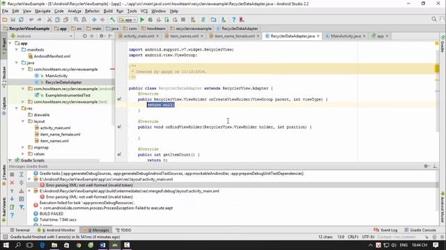 [Khóa học lập trình Android Cơ bản] - Bài 11: RecyclerView và ViewHolder | HowKteam смотреть онлайн