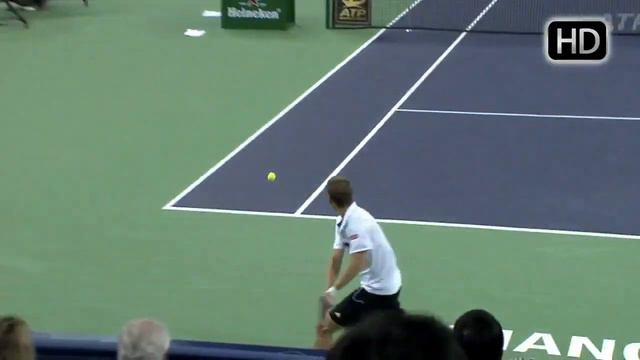 Rafael Nadal Tweener vs Florian Mayer (Shanghai Tennis Open 2011) High Quality смотреть онлайн