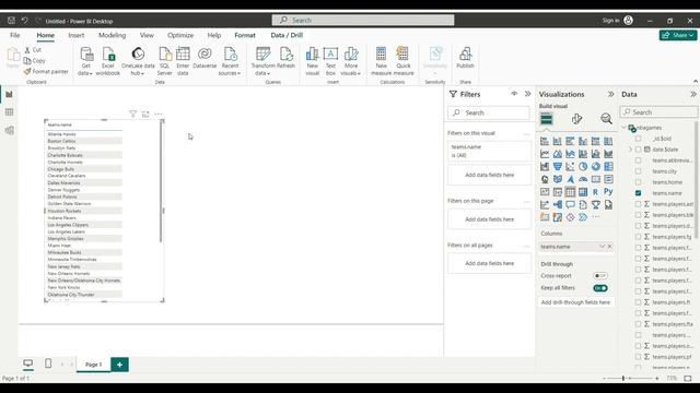 Power BI - Lets use JSON for building Visualizations Dashboards: Filter and explore data. смотреть онлайн