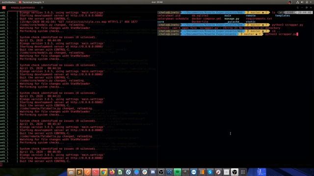 Scrapper Project #5 - Streaming 14/04/2020