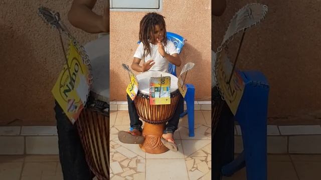 14" djembe sound test by Samba Tivier смотреть онлайн