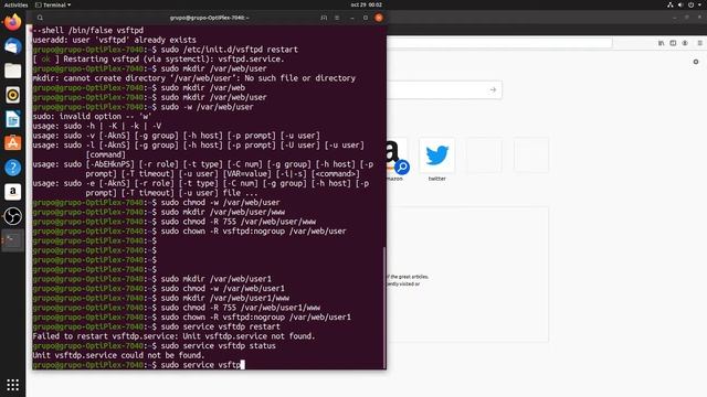 ubuntu 19.04 server vsftpd useradd смотреть онлайн