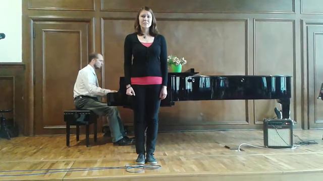 Když mne stará matka - Antonín Dvořák - zpěv Hana Herkommerová, doprovod Marek Šourek смотреть онлайн