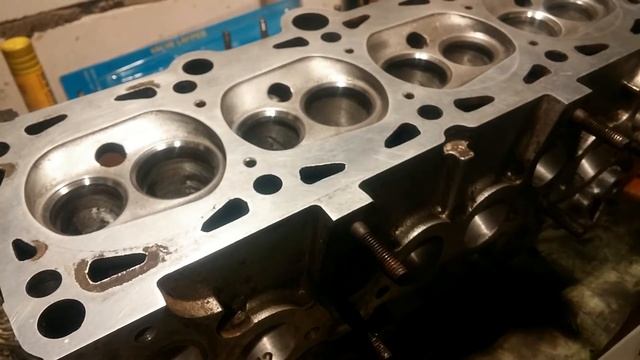 Прирезка сёдел клапанов дв NE 1.8 Ауди80. смотреть онлайн