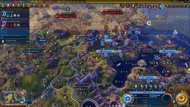Treachery | Imperial Greeks Multiplayer #6 | Civilization 6 смотреть онлайн
