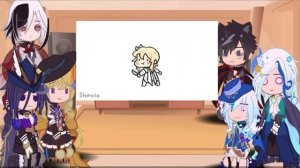Fontaine Characters react to Traveler(Aether) and the abyss Sibling [Genshin Impact]