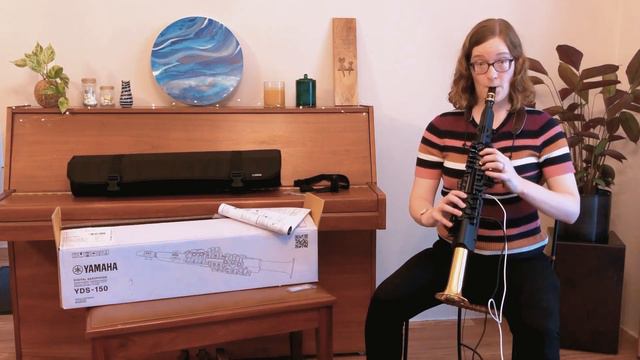 Yamaha YDS-150 Digital Saxophone - Unboxing with Erin Royer смотреть онлайн