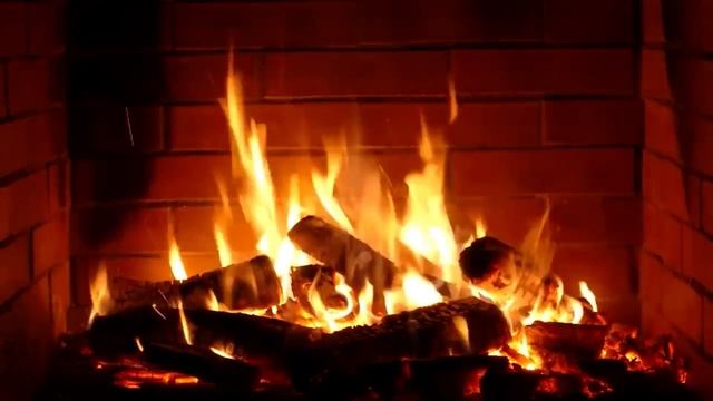 Різдвяна музика 2024. Тріскотіння вогню на фоні новорічної музики. Атмосферне відео для свята. смотреть онлайн