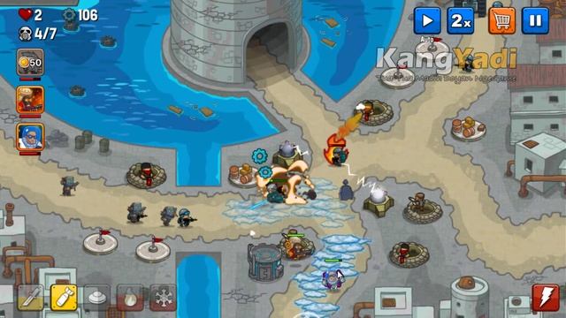 Steampunk Defense: Tower Defense Level 5.7 Hard смотреть онлайн