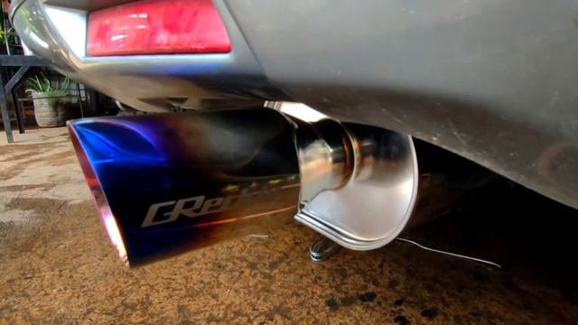 Mitsubishi Mirage G4 with GReddy Chambered Muffler, Axleback Exhaust Setup смотреть онлайн