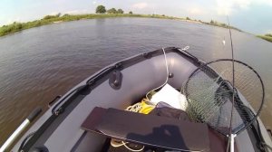 Лодочный мотор Mercury 9.9 4 такта на лодке Apache 3500 СК. Ощущения не передать словами!!!