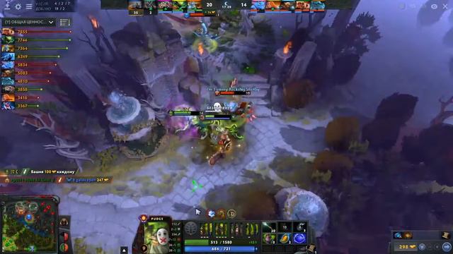 PUDGE (ПУДЖ) DOTA 2 ХУК ВЛЕВО УЛЬТ ВПРАВО! ХЕЙТЕР ЛИНЫ НА 4 ПОЗИЦИИ! смотреть онлайн