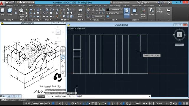 AutoCAD 3D Drawing Practice Class 12 смотреть онлайн