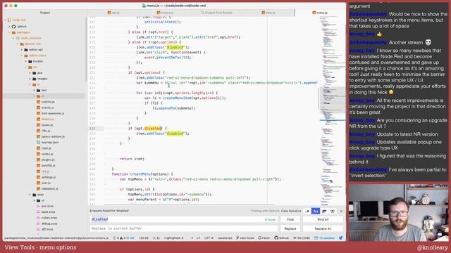 View Tools - menu options - developing node-red stream - 6th September 2021 смотреть онлайн