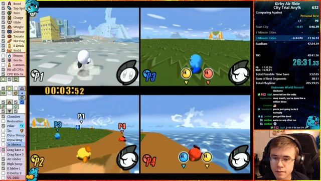 [Old Route] Kirby Air Ride City Trial Any% (100 Checkboxes) Speedrun in 47:22 смотреть онлайн