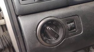 Снятие выключателя света на Шкода Октавия тур