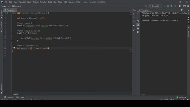 Belajar Kotlin Bahasa Indonesia - 23. Null Safety смотреть онлайн