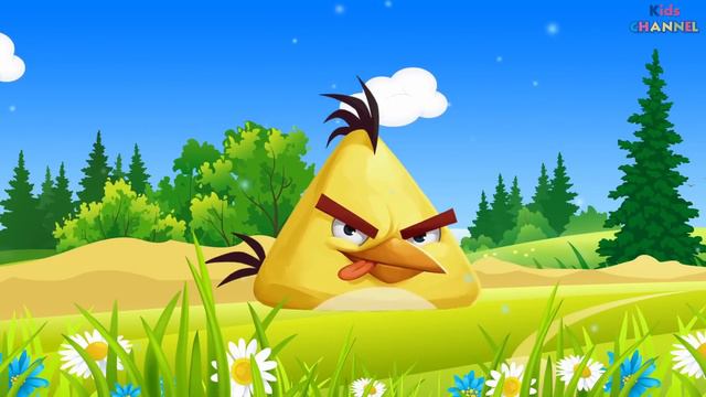 Family Finger COOL BIRDS 👾 Songs For Kids 😍 Lyrics Nursery Rhymes