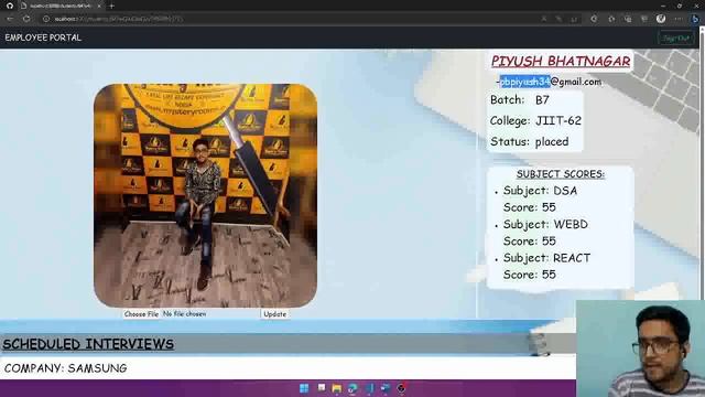 PLACEMENT CELL | MERN STACK PROJECT | Nodejs, MongoDB, Expressjs | Piyush Bhatnagar смотреть онлайн
