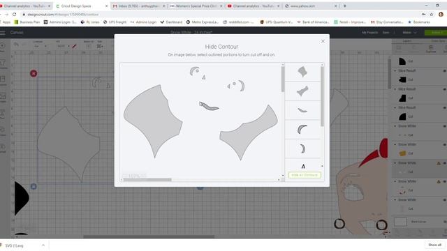 Off The Mat Snow White Party Prop | Cricut Design Space Tutorial | The Useless Crafter смотреть онлайн