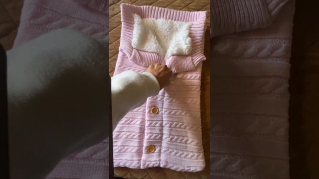 www.BuyWiise.com Knitted Baby Sleeping Bag Promo video смотреть онлайн