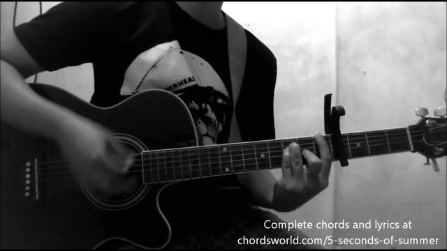 She Looks So Perfect Chords by 5 Seconds Of Summer - How To Play смотреть онлайн