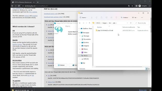 Actualizar php en Laragon смотреть онлайн