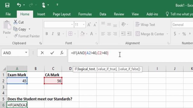 MS Excel Building Business Application 006 Combining IF and AND Statements смотреть онлайн