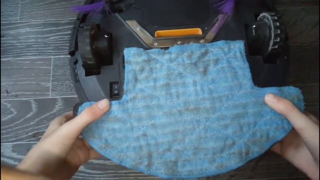 Навела порядок с помощью вакуумного робота-пылесоса Kitfort-KT-535 смотреть онлайн