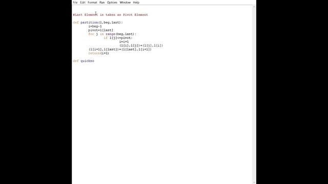 Quick Sort Algorithm Using Python Tutorial | Beginner Tutorial | Python World смотреть онлайн