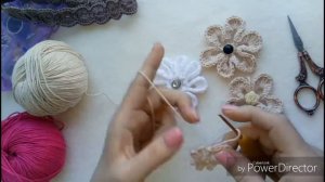 Как связать простой Цветок крючком