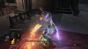 [Dark Souls 3] Как легко убить босса Понтифик Саливан [ парировать ] (Pontiff Sulyvahn easy kill)