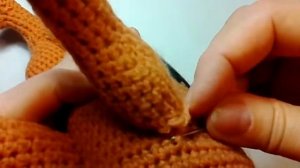 Немецкая овчарка, ч.4. German Shepherd, р.4. Amigurumi. Crochet.  Амигуруми. Игрушки крючком.
