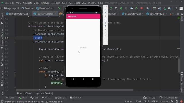 Android Google Firebase Firestore 7 Hours Course - Build a Shop App using Kotlin смотреть онлайн