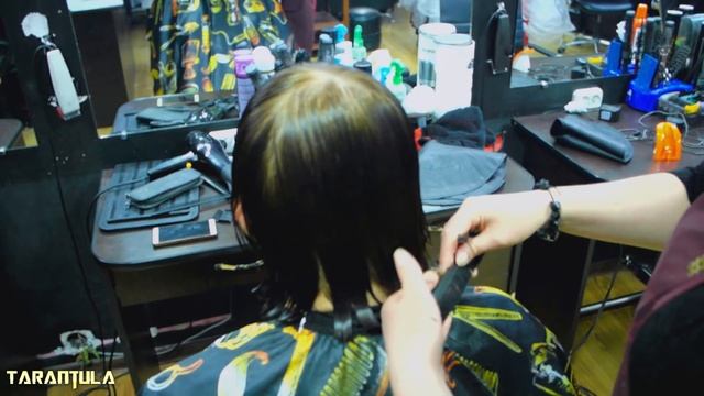 ANTI AGE HAIRCUT - CREATIVE SHORT BOB CUT TRANSFORMATION смотреть онлайн