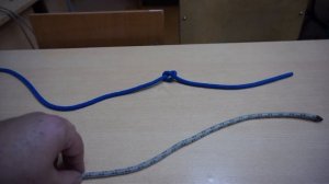 Учимся вязать контрольный узел