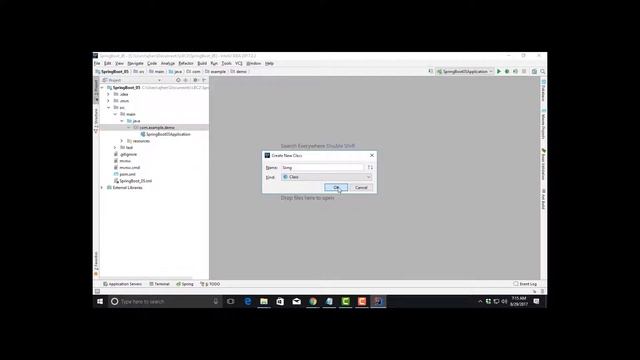 Creating a Java Bean using Spring Boot смотреть онлайн