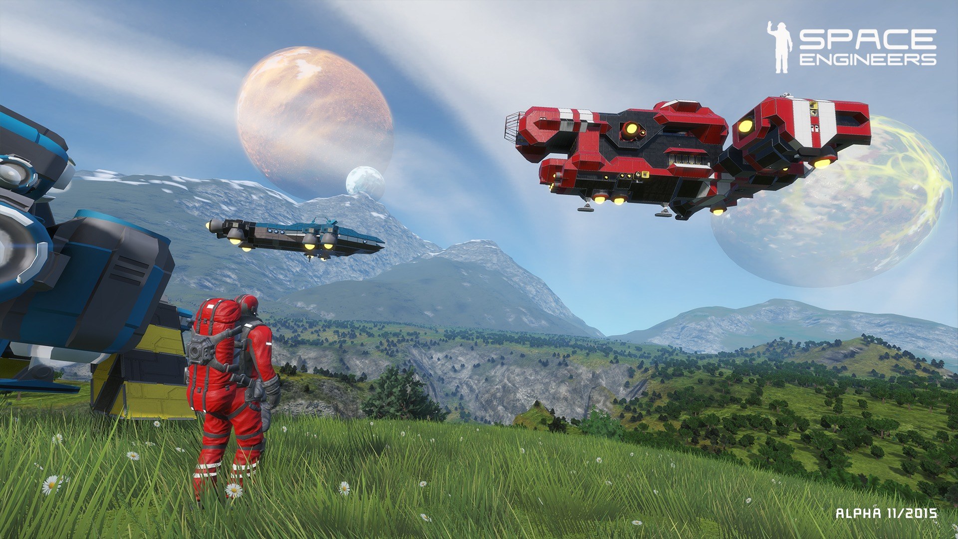 Space Engineers #1 Приземлились